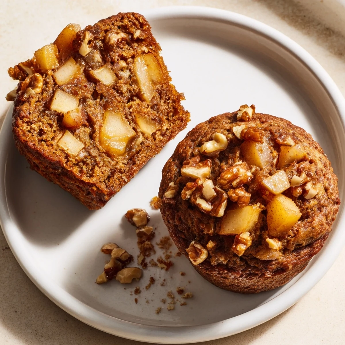 Seasonal Spiced Pear Walnut