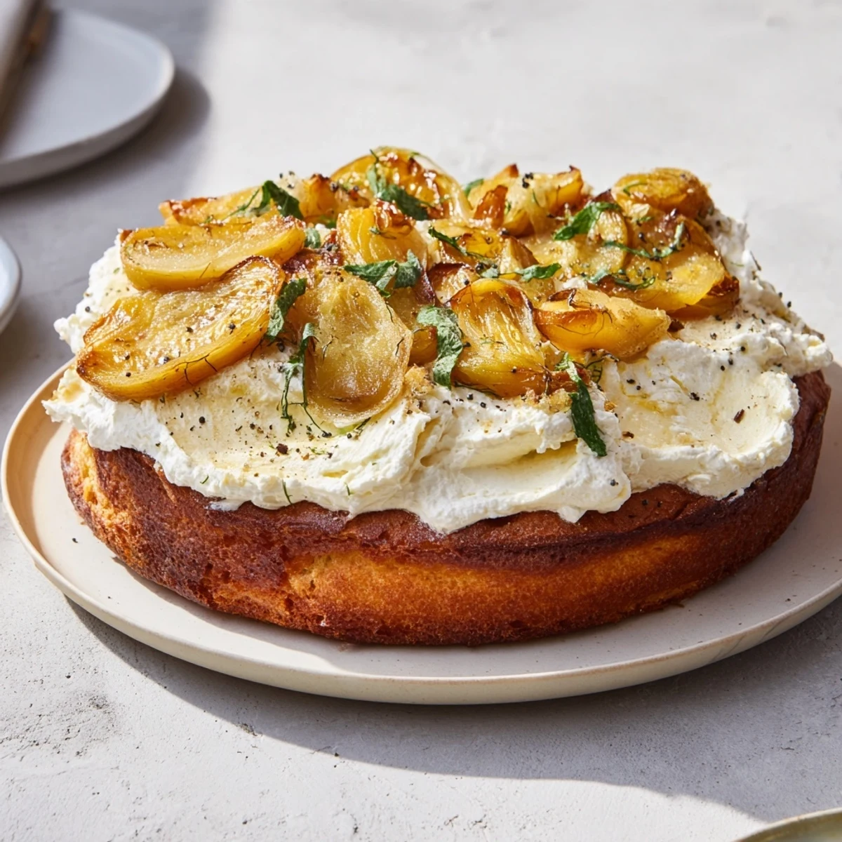 Imagine the flaky crust of this Decadent Caramelized Onion and Goat Cheese Tart, a perfect brunch or appetizer.