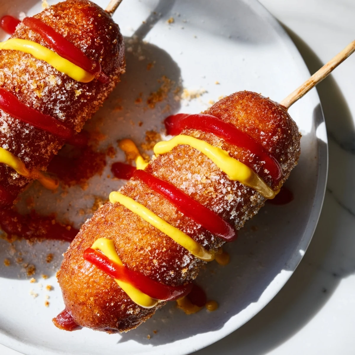 Korean Inspired Corn Dogs