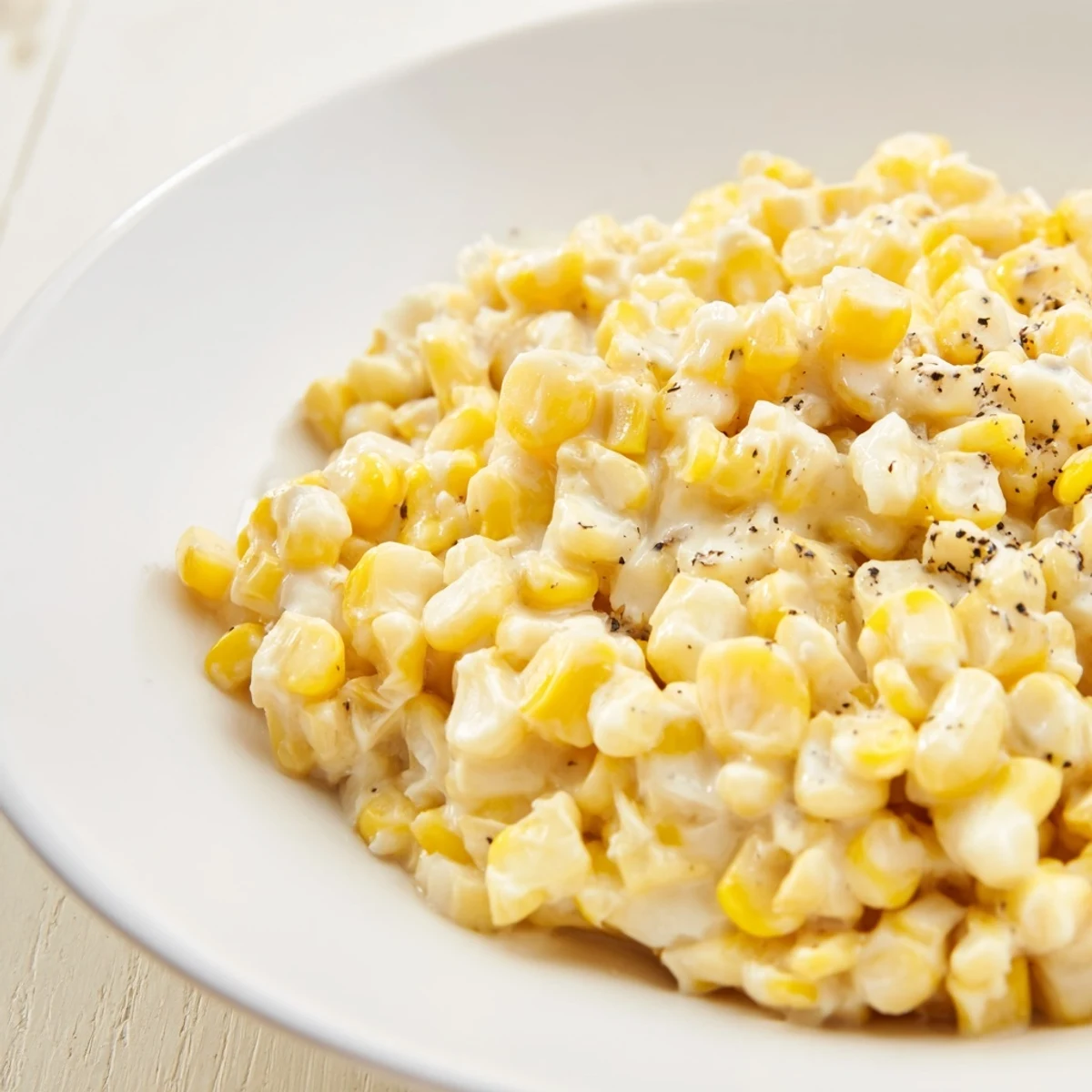 Golden, glistening Honey Butter Skillet Corn with a creamy texture, ready to serve and enjoy.