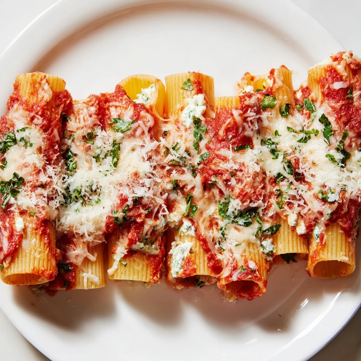Close-up of a bubbling, cheesy Honeycomb Pasta Bake, perfect for sharing at a family dinner tonight.