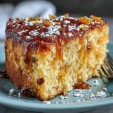 Vibrant Viral Whole Orange Cake, showcasing its golden crust baked from whole fruit.