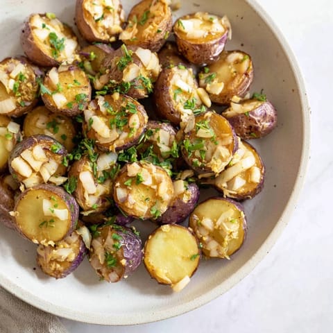 Golden-brown Easy Sheet Pan Turkey Meatballs with Zucchini served with tender, roasted zucchini, a healthy dinner.