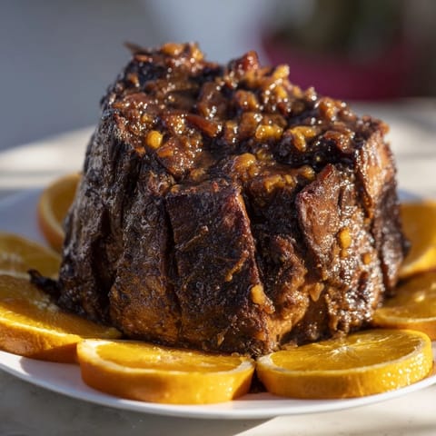 Slow-Cooked Honey Glazed Ham