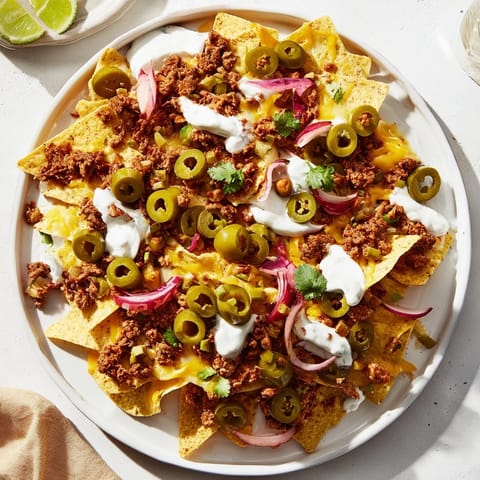 Classic Sheet Pan Beef Nachos