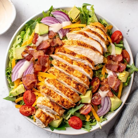 Crispy Bacon Chicken Salad