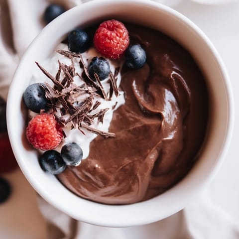 Avocado Chocolate Pudding Delight