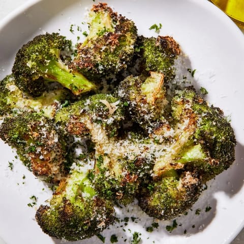 Garlic Parmesan Roasted Broccoli