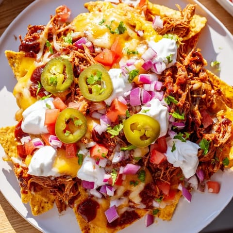 Loaded Nachos Pulled Pork