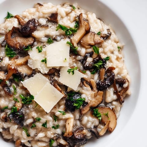 Italian Mushroom Risotto Delight