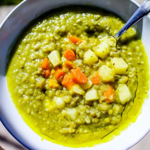 Creamy Traditional Split Pea Soup