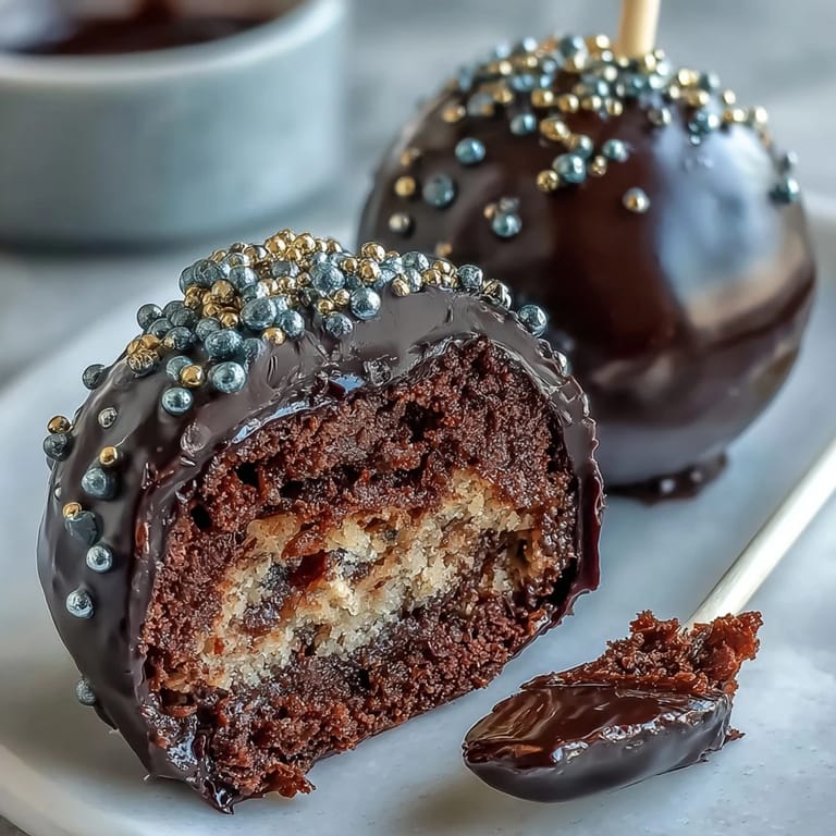 Whimsical Pot of Gold Cake Pops featuring smooth black coating, golden sprinkle coins, and optional shamrock decorations for a festive dessert table.