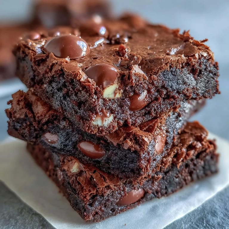 Gooey chocolate brownies loaded with Cadbury mini eggs and finished with a buttery chocolate crumble.
