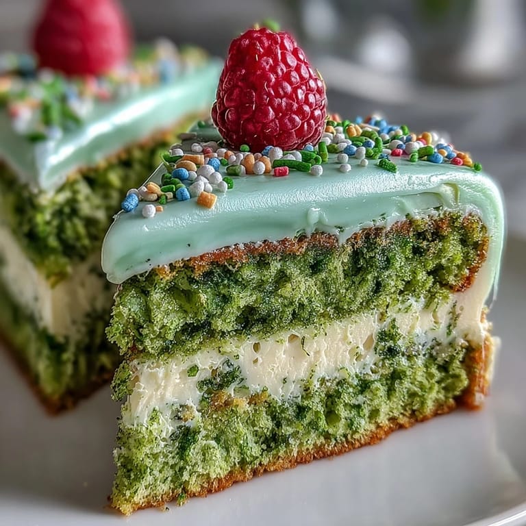 Fluffy mini matcha birthday cake, perfect for a festive brunch smash.